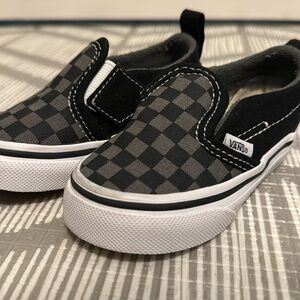 Vans Slip-On V Checkerboard baby size 4.5